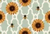 Muralo XXL Vlies FOTOTAPETE Geometrisches SONNENBLUMEN (B) Produktbild-Vorschau 2