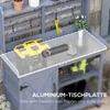 Outsunny Pflanztisch aus Holz, Gärtnertisch mit Schrank, Produktbild-Vorschau 4