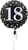 AMSCAN 3323901 Ballon en plastique Happy Birthday 18 - Ø 43 Voir les images du produit 2