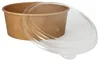 Salatschalen, Pappe rund 1300 ml Ø 18,4 cm · 7 cm braun Produktbild-Vorschau 3