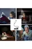 Libro di lettura luce notturna usb con clip sano per gli Anteprima dell’immagine prodotto 3