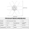 40W C-form LED Deckenleuchte, Dimmbare mit Fernbedienung, Produktbild-Vorschau 9