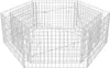 A hexagonal gabion planter made of wire mesh, shown from a slightly elevated, diagonal angle against a white background. Podgląd zdjęcia produktu