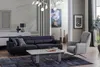 Sofagarnitur 3 Sitzer und Sessel Designer Möbel Wohnzimmer Produktbild-Vorschau 5