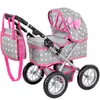 Puppenwagen mit Tasche und verstellbarem Griff – klappbare Produktbild-Vorschau 1
