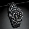 Quarzuhr Quarzuhr Armbanduhr Edelstahl Herren Uhr, Produktbild-Vorschau 8