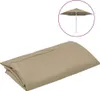 vidaXL Náhradní potah pro slunečník Taupe 300 cm Náhled obrázku produktu 1