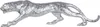 Casablanca by Gilde Dekofigur Figur Gepard H. 20 cm,59216 Produktbild-Vorschau 2