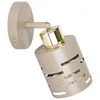 MasterLED Wandleuchte E27 schwenkbar 1-flammig Beige Gold Produktbild-Vorschau 5