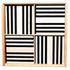 Set di tavole in legno Kapla 100 pezzi in bianco e nero Anteprima dell’immagine prodotto 1