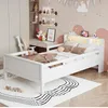 Flieks Kinderbett Holzbett 90x200cm mit Rausfallschutz, Produktbild-Vorschau 2