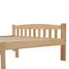 Zeitloses Kiefernholz Doppelbett mit robuster Lattenrost Produktbild-Vorschau 14