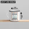 Trendation - Bester Onkel Ever Emaille Tasse Geschenk Produktbild-Vorschau 4