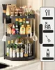 Półka Narożna Do Przechowywania Pięciopoziomowa 131X24,5Cm Podgląd zdjęcia produktu 3