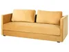 BELIANI 3-Sitzer Sofa Senfgelb Samtbezug mit Schlaffunktion Produktbild-Vorschau 6