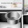 Spülbecken Sieb, Siebkorb Für Spülbecken Aus Edelstahl In Produktbild-Vorschau 3
