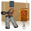 A product shot of LED strobe lights with a remote control and a control box, set against a plain background. Náhľad obrázku produktu