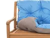 Cuscino per panca da esterno 170x60x50| colore blu| Cuscino Anteprima dell’immagine prodotto 3