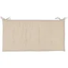 Gartenbank-Auflage Creme 100x50x3 cm Oxford-Gewebe Produktbild-Vorschau 10
