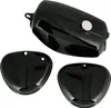 Set: Tank + Seitendeckel, Schwarz RAL 9005 - für Simson Produktbild-Vorschau 1
