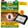 Pelzkäfer Falle mit Lockstoff -3x Fallen- Mittel gegen Produktbild-Vorschau 1
