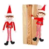 3.06 elfo di Natale in peluche con mani in velcro - 2 pezzi Anteprima dell’immagine prodotto 3