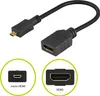 goobay Adaptateur micro HDMI vers HDMI 0,15 m (1 pack Voir les images du produit 15