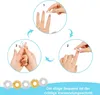 40 Stück Akupressur Ring Set, Massageringe Für Finger, Produktbild-Vorschau 4
