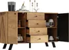 Sweiko 120x38x75cm Wohnzimmer Sideboard,Hohldesign Schrank Produktbild-Vorschau 8