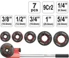 Yato YT-2900, Gewindeschneidwerkzeug-Set, Stahl, Schwarz, Produktbild-Vorschau 15