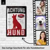 Warnung vor dem Hund Schilder, retro Blechschild vorsicht Produktbild-Vorschau 2