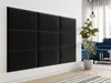 Panneau mural capitonné 70x40 PAG – noir Voir les images du produit 1