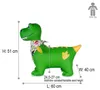 JAMARA Hüpftier Dino mit Flügel HoppyDoo grün mit Pumpe Produktbild-Vorschau 19