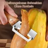 Gemüseschäler mit Holzgriff und Flaschenöffner, Produktbild-Vorschau 4