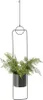 Blumenampel hängend Blumentopf Ampel Übertopf Hängetopf Produktbild-Vorschau 2