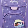 A close-up view of a purple backpack with a horse graphic. Náhľad obrázku produktu