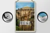 Blechschild Reise 12x18cm Malaga spain Hafenstadt Urlaub Produktbild-Vorschau 2