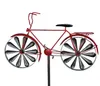 DanDiBo Gartenstecker Metall Fahrrad XL 160 cm Rot 96100 Produktbild-Vorschau 1