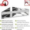 WENKO Turbo-Loc® Eckablage Genova Shine, Befestigen ohne Produktbild-Vorschau 3