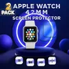 2 kusy Apple Watch 42 mm - Tvrzené sklo - Super kvalitní 3D Náhled obrázku produktu 1