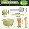 Teeservice 6 Stück Matcha Tee Set mit Matcha Besen Produktbild-Vorschau 2