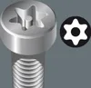 A close-up illustration of a screw head with a Torx drive and a separate icon representing the Torx drive. Produktbild-Vorschau