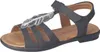 Ricosta Amelie Weite M Sandalette Schwarz Produktbild-Vorschau 1