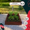 KOTARBAU® Carré Potager Bois de Pin Imprégné 120x80x18 cm Voir les images du produit 8