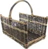 Panier à bois "Grande" en osier, panier à bois pour le bois Voir les images du produit 3