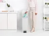 Brabantia Poubelle à pédale StepUp 40 L Gris clair Voir les images du produit 12