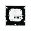 The back of a white thermostat with connection terminals and labeling. Produktbild-Vorschau