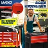 MASKO® Werkstattwagen inkl. Koffer - 9 Fächer Abschließbar Produktbild-Vorschau 5