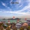 A panoramic view of a harbor and city with inset images showing zoomed-in views at different distances. Produktbild-Vorschau