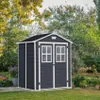 Gartenhaus Keter MANOR 6 x 5 DD dunkelgrau, mit Boden Produktbild-Vorschau 14